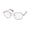red / gold, variant on KKO195G CALLIE 780 Women's Rose Gold Eyeglasses
