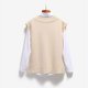 thumbnail image 4 of Suéter de mujer, chaleco con cuello en V, top de punto, nueva moda coreana 2024, jersey de primavera y otoño, jersey liso sin mangas para mujer, 4 of 5