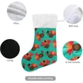 thumbnail image 3 of GZHJMY Christmas Stocking, Personalized Thanksgiving Large Candy Stocking, 1 PCS Hanging Gift Xmas Stocking Decoration for Family Holiday Party Ornaments Decor Fireplace, 3 of 7