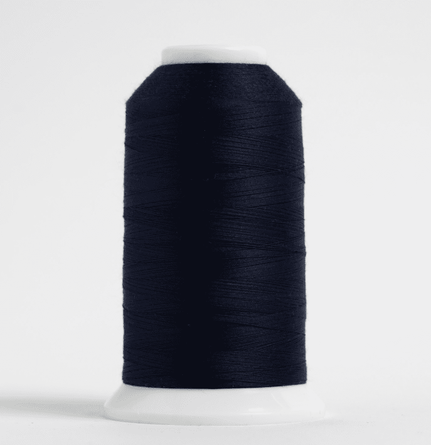 Superior Threads So Fine 3-Ply 50 Weight Polyester Sewing Thread Cone - 3280 Yards (#431 Navy)