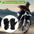 thumbnail image 2 of Full Finger Cycling Gloves Motorcycle Gloves for Climbing Motorcycling Cycling Polyester Black One Size, 2 of 6