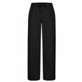 thumbnail image 6 of Lace Leggings for Women Plus Size High Waisted Capri Cropped Leggings Stretch Lace Trim Soft Tights Yoga Pants, 6 of 7