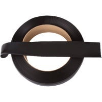 Roppe 4 In. x 120 Ft. Roll Black Vinyl Dryback Wall Cove Base HC40C51P100