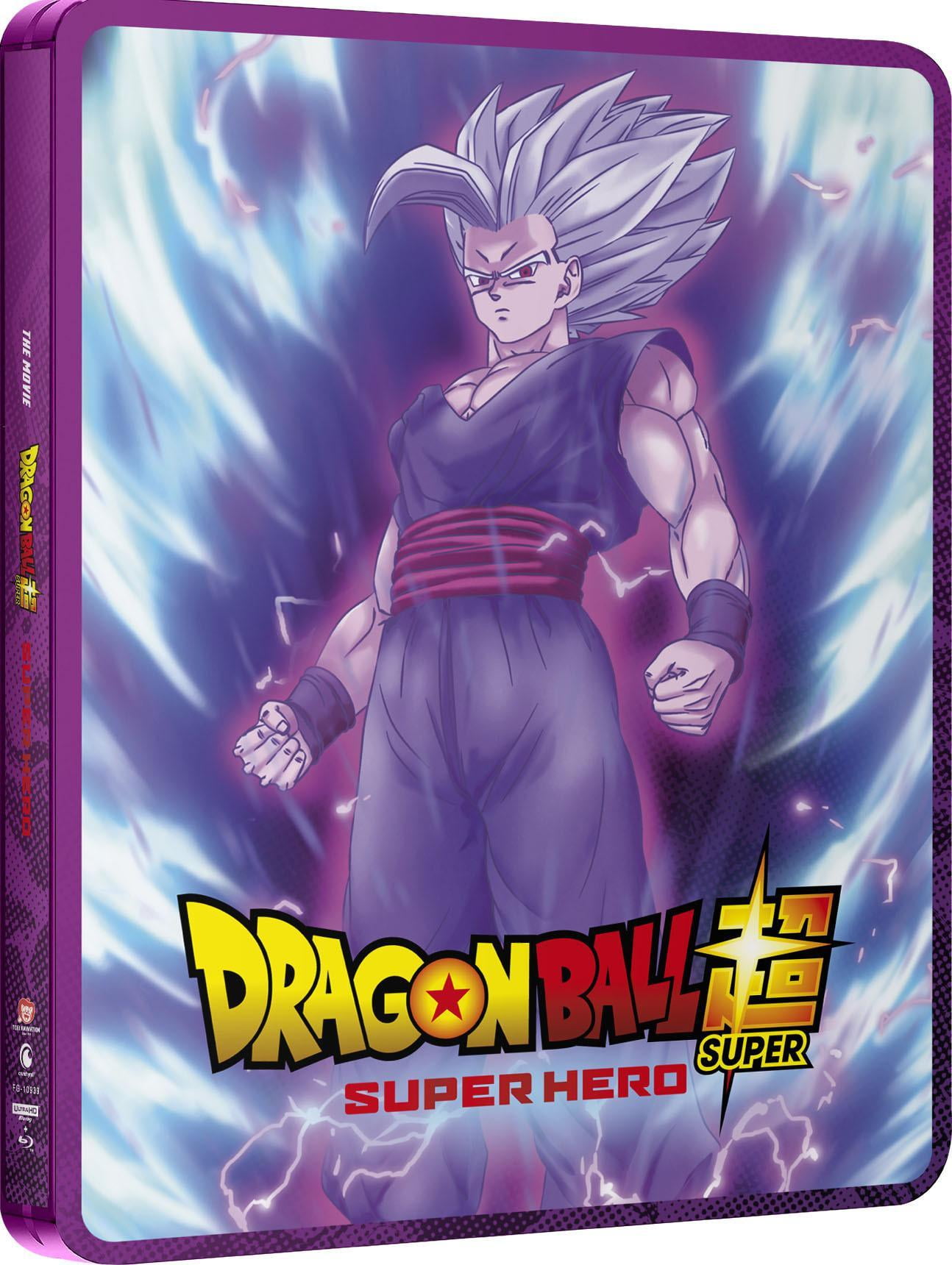 Dragon Ball Super Super Hero 4K ULTRA HD Blu-ray & Steelbook New F/S