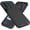 Black, variant on Heavy Duty Protective Case for Motorola Moto Edge 2021/5G UW - Dustproof, Shockproof 3 in 1 Rugged Phone Cover (Black)