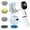 White, variant on Hmhnsya Cordless Electric Spin Scrubber, Waterproof Handheld Cleaner with 5 Replacement Heads, 3 Adjustable Speeds