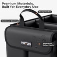 thumbnail image 6 of HOTOR Trunk Organizer for Car and SUV - Large-Capacity Car Organizer with Multiple Compartments, Foldable Car Organization for Car Accessories, Tools, Sundries, Black, 6 of 7