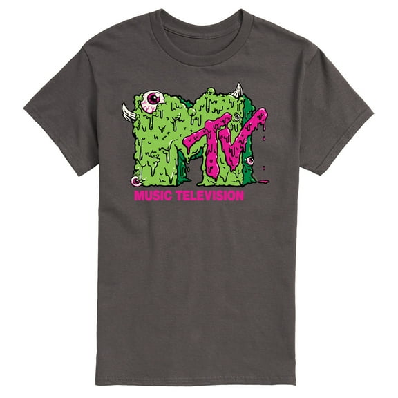 MTV - Slime Logo - Men's Short Sleeve Graphic T-Shirt