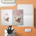 thumbnail image 4 of Every Fart is Love Note Dachshund Guilty Face Happy Valentine's 5x7in Folded Greeting Card Wiener Dog Lover Gifts Idea Single Note Card with Envelope - 01016, 4 of 5