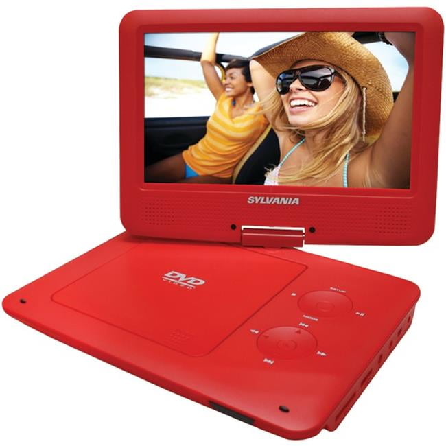 Sylvania SDVD9020BRED 9 in. Portable DVD Players with 5Hour Battery