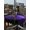 Purple, variant on Outdoor Tablecloth with Umbrella Hole and Zipper, Yellow Fruit Square Table Cloth 54x54 Inch Waterproof Tablecloth, Modern Minimalist Decor Black Background Picnic Table Cover for Patio Camping