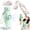 Green, variant on 2-in-1 Water Bottle with Built-In Foldable Fan, 2026 USB-C Rechargeable 3-Speed Cooling Cup with Straw, 23oz Portable Bottle for Camping & Sports