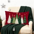 thumbnail image 6 of Qwtwty Home Decor Three-dimensional Effect Pillowcase Christmas Pillow Cover Festival Decoration Sofa Decoration Flax Pillowcase Bedroom Home Sofa Decoration Sofa Pillowcase, 6 of 6