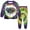 Dark Purple, variant on Staki Baby Girl Outfits Toddler St. Patrick's Day Outfit Clover Crewneck Sweatshirt Long Sleeve Shirt Plaid Pants Spring Clothes 2-9Y(White,8-9Years)