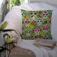 thumbnail image 3 of Carolines Treasures BB5117PW1414 Day of the Dead Green Fabric Decorative Pillow  14Hx14W multicolor, 3 of 4