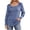 Navy, variant on Hurxie Women's Sweaters Fall Lightweight Long Sleeve Square Neck Tunic Tops Black,2XL