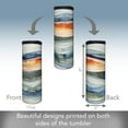 thumbnail image 4 of Highland Home "Watercolor Sunrise" 17 oz. Double Wall Stainless Steel Tumbler w/Lid, 4 of 6