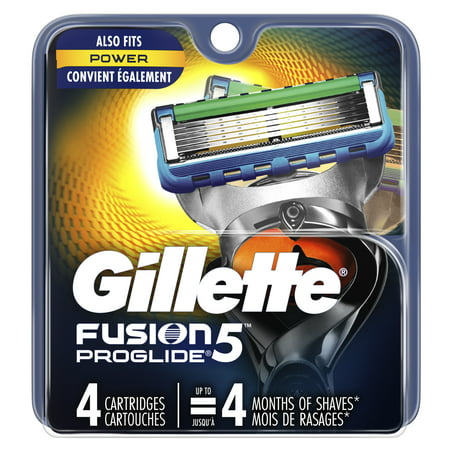Gillette Fusion5 ProGlide Men's Razor Blades, 4 Blade (Gillette Fusion Power Blades Best Price)
