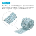 thumbnail image 4 of 1 Roll 1 Yard Self Adhesive Crystal Rhinestone Diamond Ribbon for Arts & Crafts Project Light Blue, 4 of 5