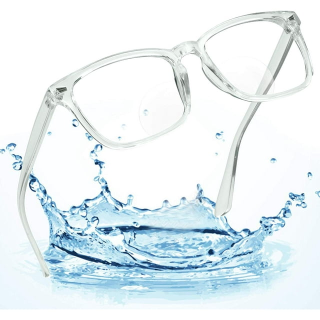 LifeArt Blue Light Blocking Bifocal Computer Reading Glasses with Transparent Lens for Women/Men