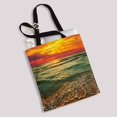 thumbnail image 2 of PKQWTM sea sunset Canvas Shoulder Bags Handbags Tote Bags Shopping Bag, 2 of 2