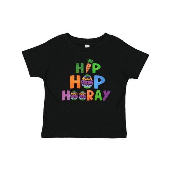 Inktastic Easter Hip Hop Hooray with Eggs and Carrot Boys or Girls Baby T-Shirt