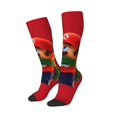 thumbnail image 2 of Saiise Mario Cm Funny Socks Men Women Boys Kids Adults Novelty Graphic Crew Tube Socks Crazy Design Casual Dress Socks for Sports,Running,Travel, 2 of 7
