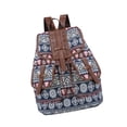 thumbnail image 3 of Mochila con diseño retro étnico para mujer, bolso informal, mochila moderna para mujer. Estilo A, 3 of 9