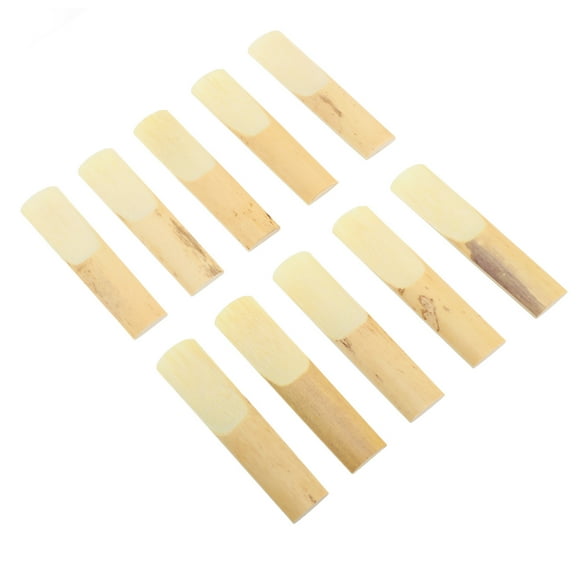 10 Uds. Cañas Profesionales Para Saxofón Alto Elasticidad Y Estabilidad Cañas Para Saxofón Alto Con Tono Rico Para El Jazz Clásico