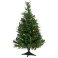 thumbnail image 2 of Northlight Pre-Lit Medium Royal Pine Artificial Christmas Tree - 2' - Multicolor Lights, 2 of 5