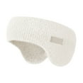 thumbnail image 1 of ETHKIA Cache-Oreilles Antibruit, Cache-Oreilles d'Hiver Confortables et Insonorisés, Cache-Oreilles Légers pour Dormir Blanc, 1 of 3