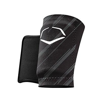 evoshield mlb protective speed stripe wrist guard, black, (Best Mtb Protective Gear)