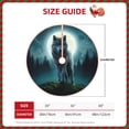 thumbnail image 2 of Sikiie Wolf Christmas Tree Skirt, Christmas Tree Decorations, Christmas Decor, Tree Mat Decoration(30-48IN)-48", 2 of 6