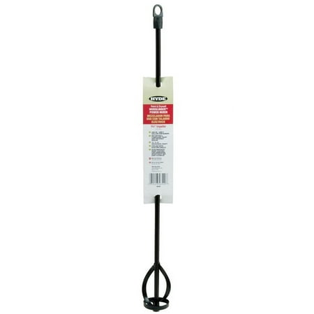 19" Hyde Tools 46540 Mudslinger 1 - 5 gal Power-Driven Mixer