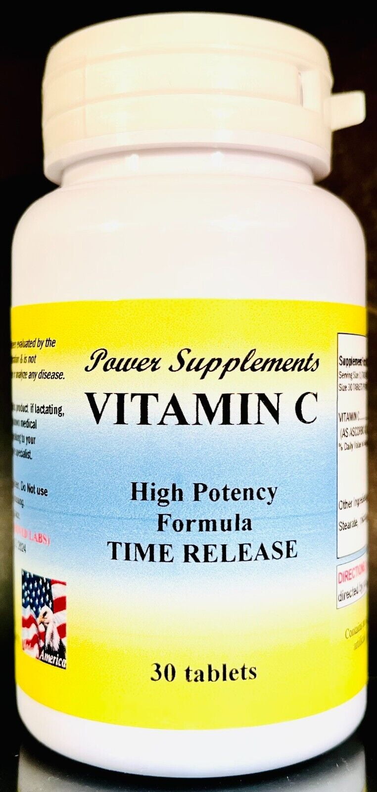 Vitamin C 250mg, for common cold, gout, lower uric acid 30 or 60