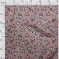 thumbnail image 2 of oneOone Cotton Jersey Dusty Rose Fabric Leaves & Floral Artistic Diy Clothing Quilting Fabric Print Fabric By Yard 58 Inch Wide, 2 of 4