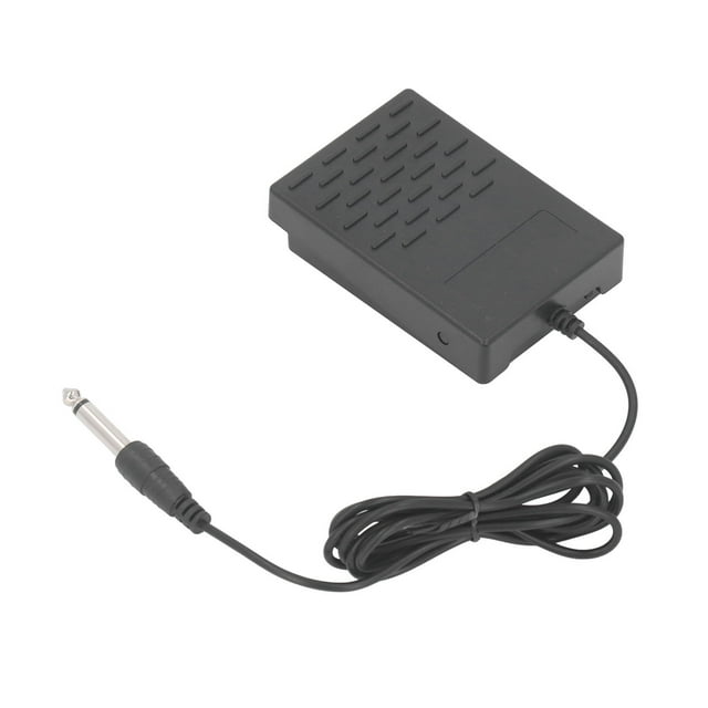 Keyboard Pedal Sustain Switch, Universal Electric Keyboard Momentary Footswitch Stepper Synthesizer with 6.35mm Plug