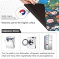 thumbnail image 4 of Yayeee Magnetic Dishwasher Cover for The Front Decoration Home Kitchen Machine Sticker Protector, Floral Garden, 4 of 6