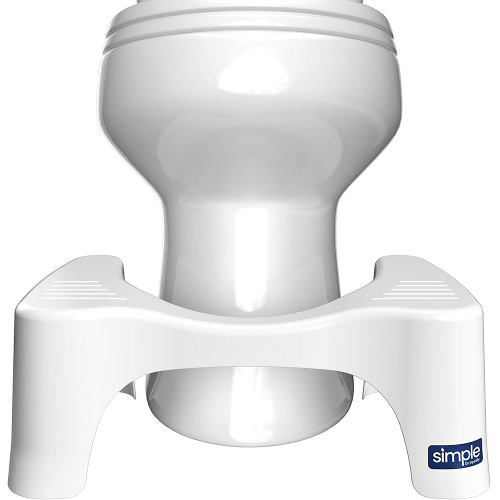 Squatty Potty Simple Toilet Stool, 7" White
