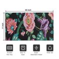 thumbnail image 5 of Pioneer Flower Floral Print Pattern Door Rugs,Washable Non Slip Door Mats Indoor,Decorative Door Mats,Entry Mat Indoor for Entrance,Bedroom,Kitchen,Bathroom,17"x30", 5 of 6