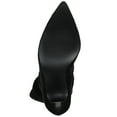 thumbnail image 6 of Journee Womens Markie Back Heel Zip Stiletto Booties, Widths Available, 6 of 10