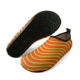 thumbnail image 3 of CERYTHRINA Water Shoes for Women Men Swim Beach Shoes Barefoot Quick-Dry Aqua Water Socks for Yoga Exercise Orange 46-47, 3 of 5