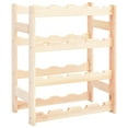 thumbnail image 1 of vidaXL Wine Rack for 16 Bottles Pinewood, 1 of 4