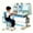 Blue #7, variant on Floseru Children Learning Desk and Chai Set, Children Study Desk with Chair,Kids Widened Desktop Cartoon Pattern Pink Desk Chair, Suitable for Reading, Learning, Writing, Painting, Etc
