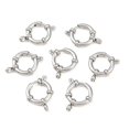 thumbnail image 4 of Resistant 304 Stainless Steel Spring Ring Clasps Stainless Steel Color 14x2.5mm Hole: 2~2.5mm, 4 of 5