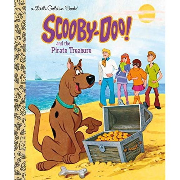 Pre-Owned Scooby-Doo and the Pirate Treasure by Golden Books (Little Golden Book) (Paperback), English, Kids & Family
