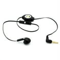 thumbnail image 2 of Headphone Retractable Mono Earphone for Alcatel Go Flip 3 / Smartflip - 3.5mm w Mic Headset Handsfree Earbud Earpiece Microphone V2R, 2 of 6