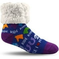 thumbnail image 5 of Pudus Brand Slipper Socks I Love My Horse One Size All Amazingly Soft Socks, 5 of 7