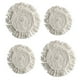 thumbnail image 1 of Ilios Innova | Paquete de 4 manteles estilo boho macramé de algodón, manteles decorativos versátiles para múltiples espacios, 25 y 35 cm de diámetro., 1 of 9