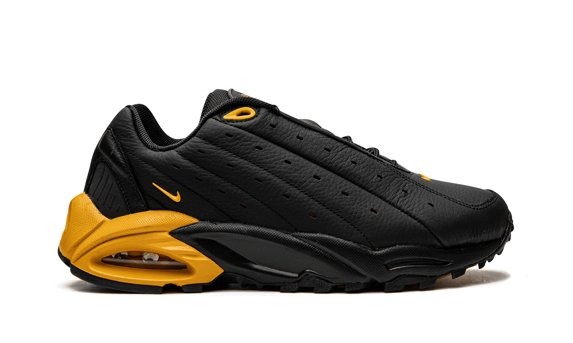 NIKE MENS Hot Step Air Terra x NOCTA "Black University Gold" DH4692 002 from Stadium Goods